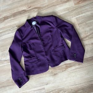 Loft faux pocket blazer